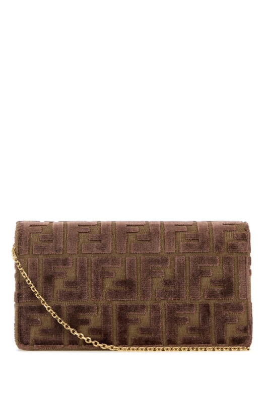 Вышитый холст Кошелек Baguette FENDI (8M0498AT14)