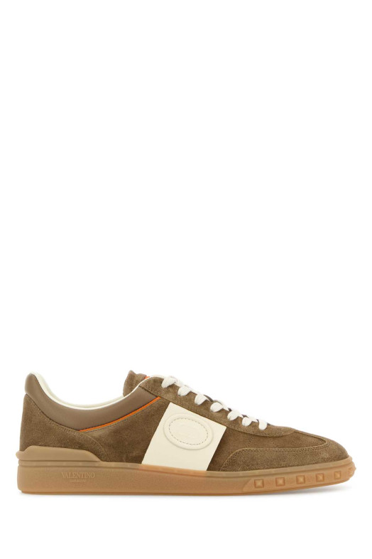 Cappuccino suede Upvillage sneakersÂ  VALENTINO GARAVANI (8Y2S0H77LAL)