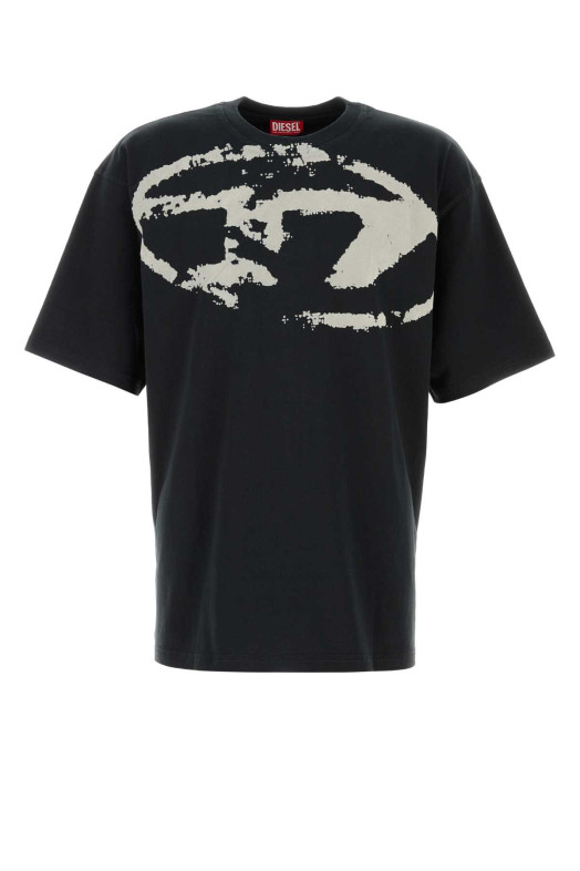Black cotton T-Boxt t-shirt DIESEL (A130490DQAU)