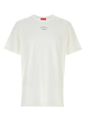 White cotton T-Adjust t-shirt White DIESEL (A178800CLBR)
