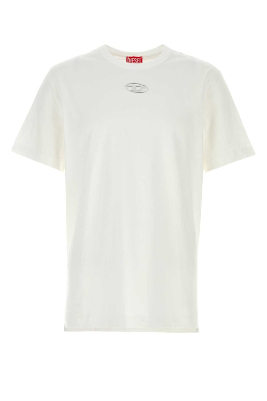 White cotton T-Adjust t-shirt White DIESEL (A178800CLBR)