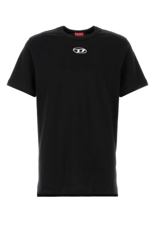 Black cotton T-Adjust t-shirt DIESEL (A178800CLBR)