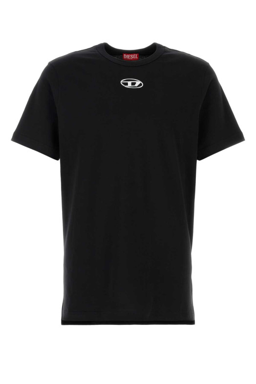 Black cotton T-Adjust t-shirt DIESEL (A178800CLBR)