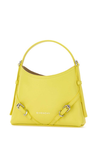 Желтая кожаная сумка Nano Voyou GIVENCHY (BB60PTB2AD)