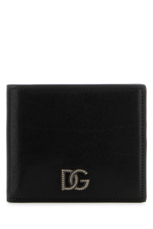 Black leather wallet Black DOLCE & GABBANA (BP1321AU994)