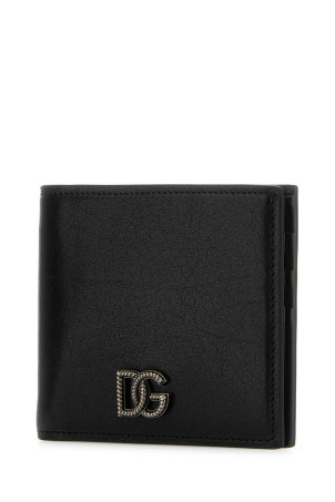 Black leather wallet Black DOLCE & GABBANA (BP1321AU994)