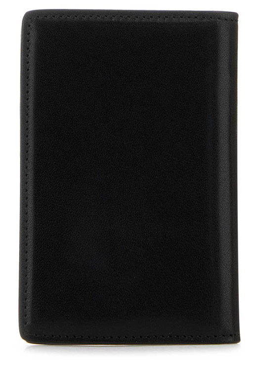 Черный кожаный держатель для карт Черный DOLCE & GABBANA (BP3323AU994) DOLCE & GABBANA