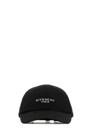 Black cotton blend baseball cap GIVENCHY (BPZ0CAP0C4)