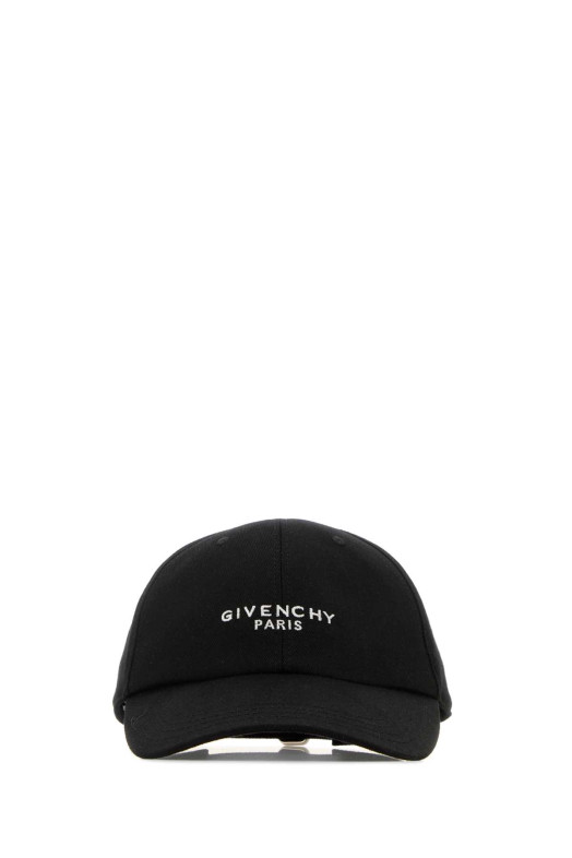 Black cotton blend baseball cap GIVENCHY (BPZ0CAP0C4)