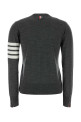 Dark grey wool sweater THOM BROWNE (FKA280AY1014)