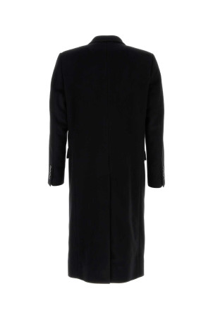 Black wool blend coat Black DOLCE & GABBANA (G052ZTFU3QZ)
