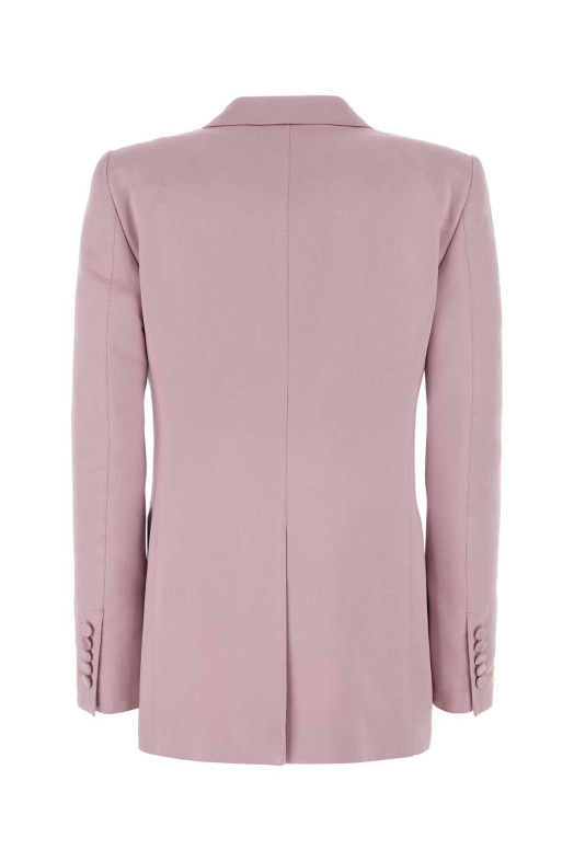Powder pink cotton blend blazer TOM FORD (GI3054FAX1602)