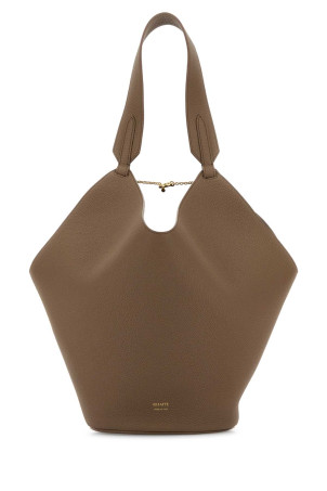 Кожаная сумка для покупок Lotus цвета капучино KHAITE (H2043914L914)