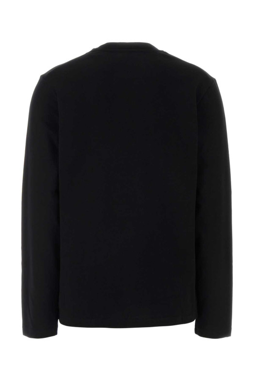 Black cotton t-shirt JIL SANDER (J02GC0141J20103)