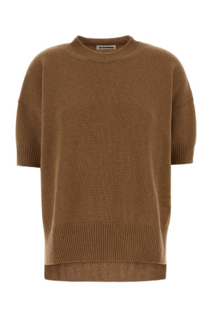 Camel cashmere sweater JIL SANDER (J02GP0014J13206)