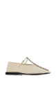 Ivory leather ballerinas JIL SANDER (J15WZ0034P7588)
