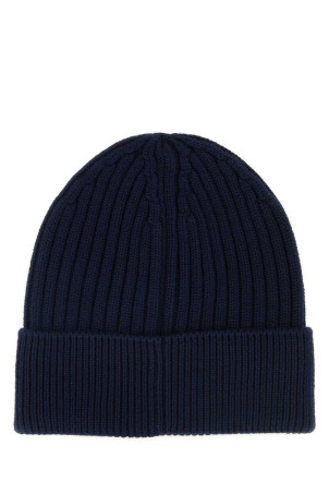Midnight blue wool beanie hat Blue MONCLER GRENOBLE (K20973B0000704761)