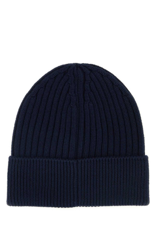 Midnight blue wool beanie hat Blue MONCLER GRENOBLE (K20973B0000704761)