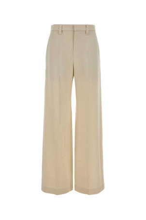 Cream satin wide-leg pant BRUNELLO CUCINELLI (M0H38P8724)