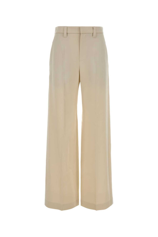 Cream satin wide-leg pant BRUNELLO CUCINELLI (M0H38P8724)