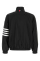 Black nylon blend jacket THOM BROWNE (MJU583CF1095)