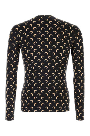 Printed jersey t-shirt MARINE SERRE (MTS003ACJER0001)