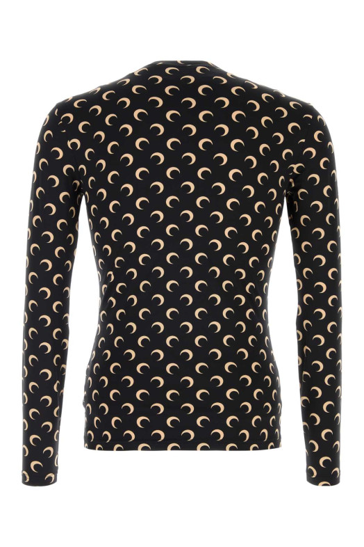 Printed jersey t-shirt MARINE SERRE (MTS003ACJER0001)