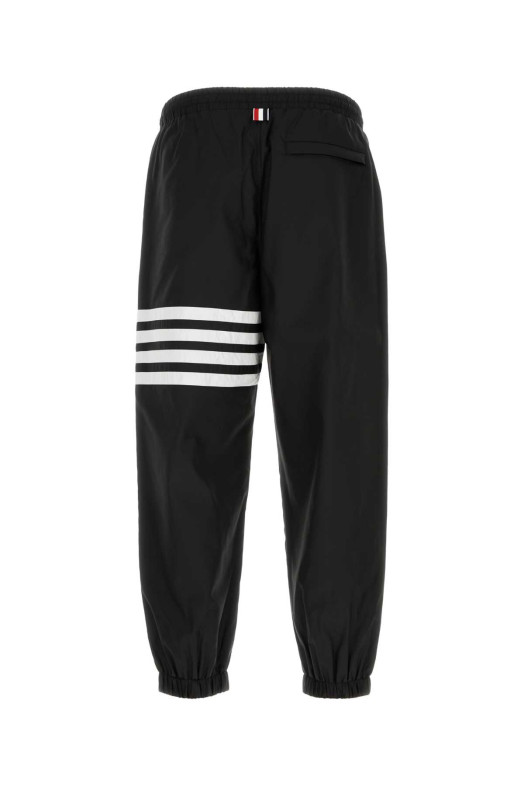 Black nylon blend pant THOM BROWNE (MTU349CF1095)