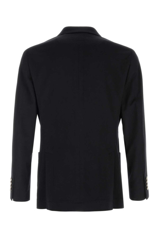 Black wool blend blazer BRUNELLO CUCINELLI (MY4497BBD2)