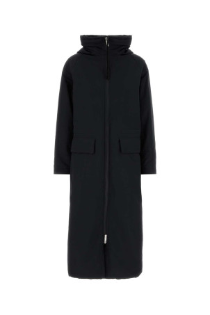 Midnight blue polyester parka coat HERNO LAMINAR (PA00026DL12838)