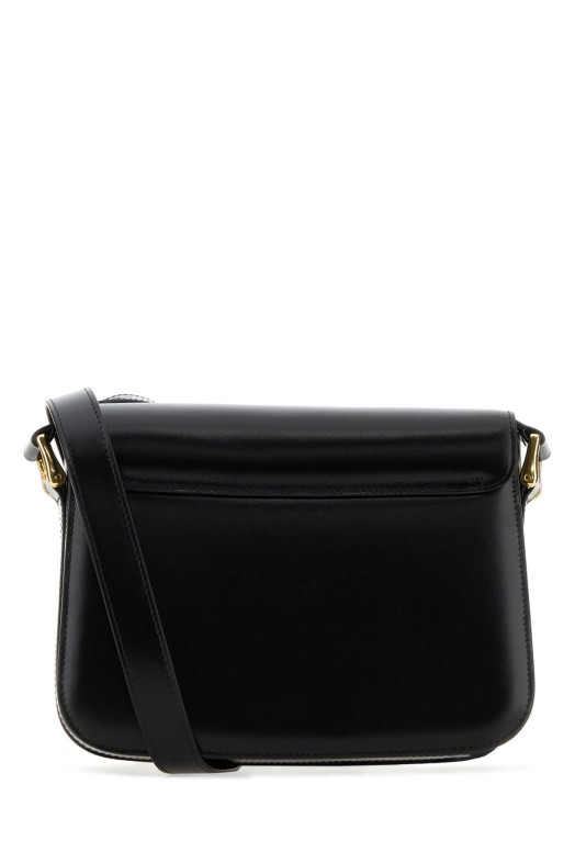 Black leather Grace crossbody bag Black A.P.C. (PXBVNF61412)