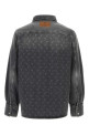 Printed denim shirt MARINE SERRE (USI035ACDEN0006)