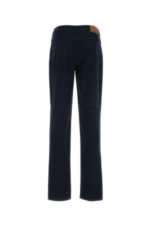 Dark blue corduroy pant Blue BRUNELLO CUCINELLI (Y279DI1780)
