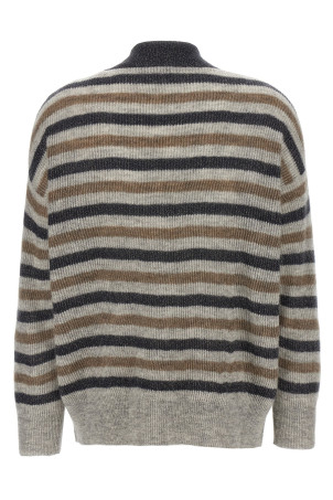 Кардиган з вовни Lurex, різнокольоровий BRUNELLO CUCINELLI MBG236806PCLM03