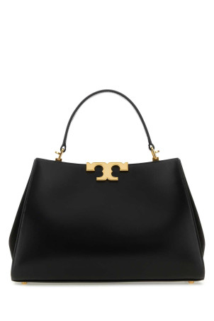 Black leather Eleanor handbag TORY BURCH (137312)