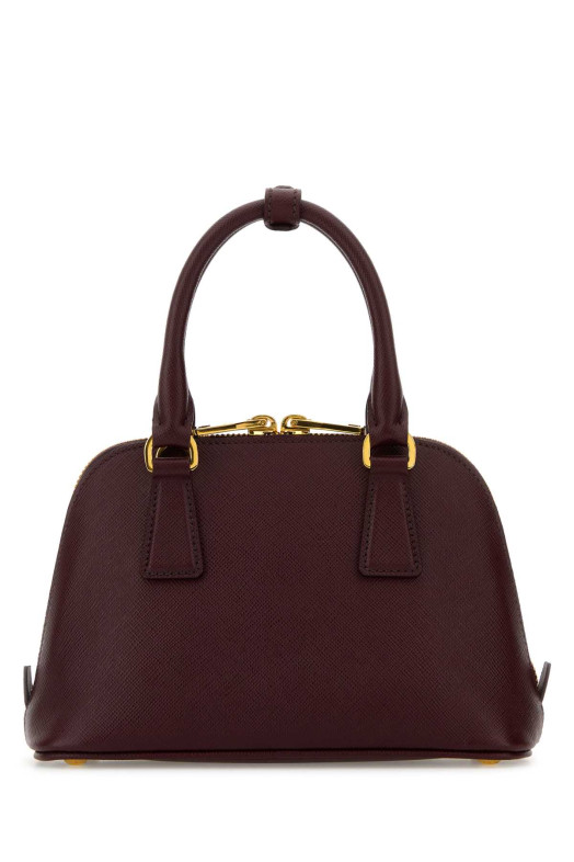 Burgundy leather handbag PRADA (1BA851VEOONZV)