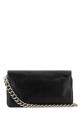 Black leather medium BB Soft Flap clutch Black BALENCIAGA (7485962AAI4)