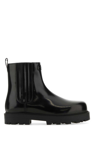 Black leather ankle boots GIVENCHY (BH7016H1LQ)