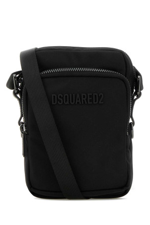 Black canvas Urban crossbody bag DSQUARED (CBM004816806815)