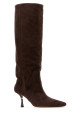 Chocolate suede Bettina boots Brown PARIS TEXAS (PX1293XV003)
