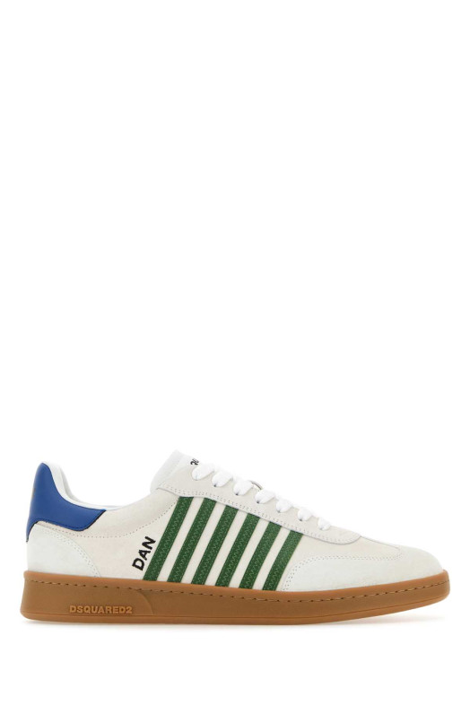 Chalk suede Boxer sneakers DSQUARED (SNM036414170001)