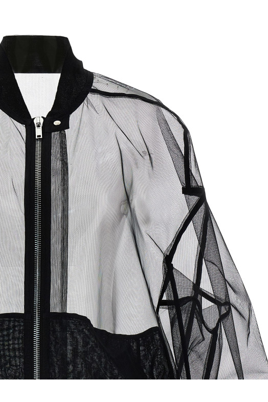 'Jumbo flight' bomber jacket Black