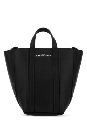 Black leather Everyday XS handbag Black BALENCIAGA (67279115YUN)