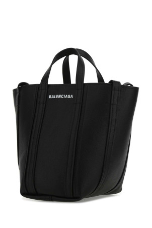 Black leather Everyday XS handbag Black BALENCIAGA (67279115YUN)