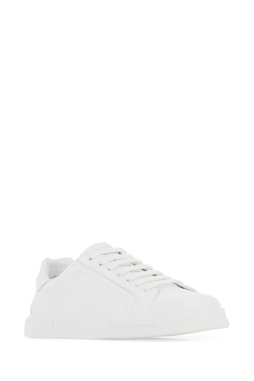 White leather Portofino sneakers DOLCE & GABBANA (CS2332A1065)
