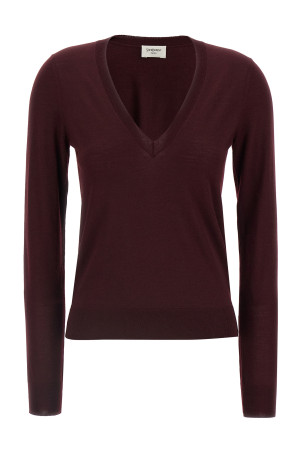 Вовняний светр Bordeaux SAINT LAURENT 839793Y76HF6040