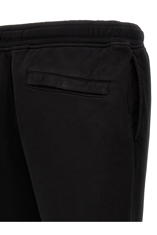 Logo badge joggers Black