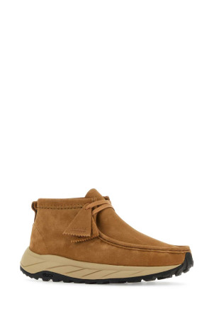 Camel suede Wallabee Eden ankle boots CLARKS (26173319)