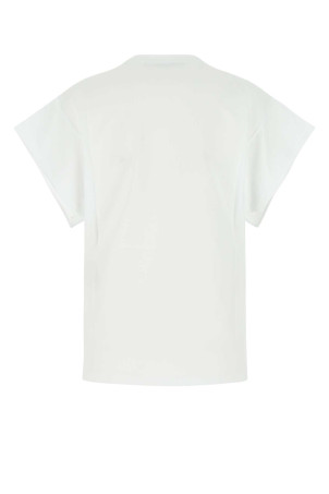 White cotton t-shirt STELLA McCARTNEY (6021463SPW67)