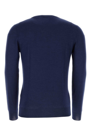 Blue cashmere blend sweater FEDELI (6UI07119)